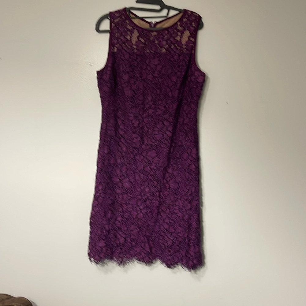 EUC lace sheath dress